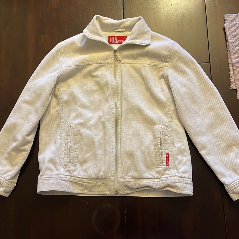 White Corduroy Jacket